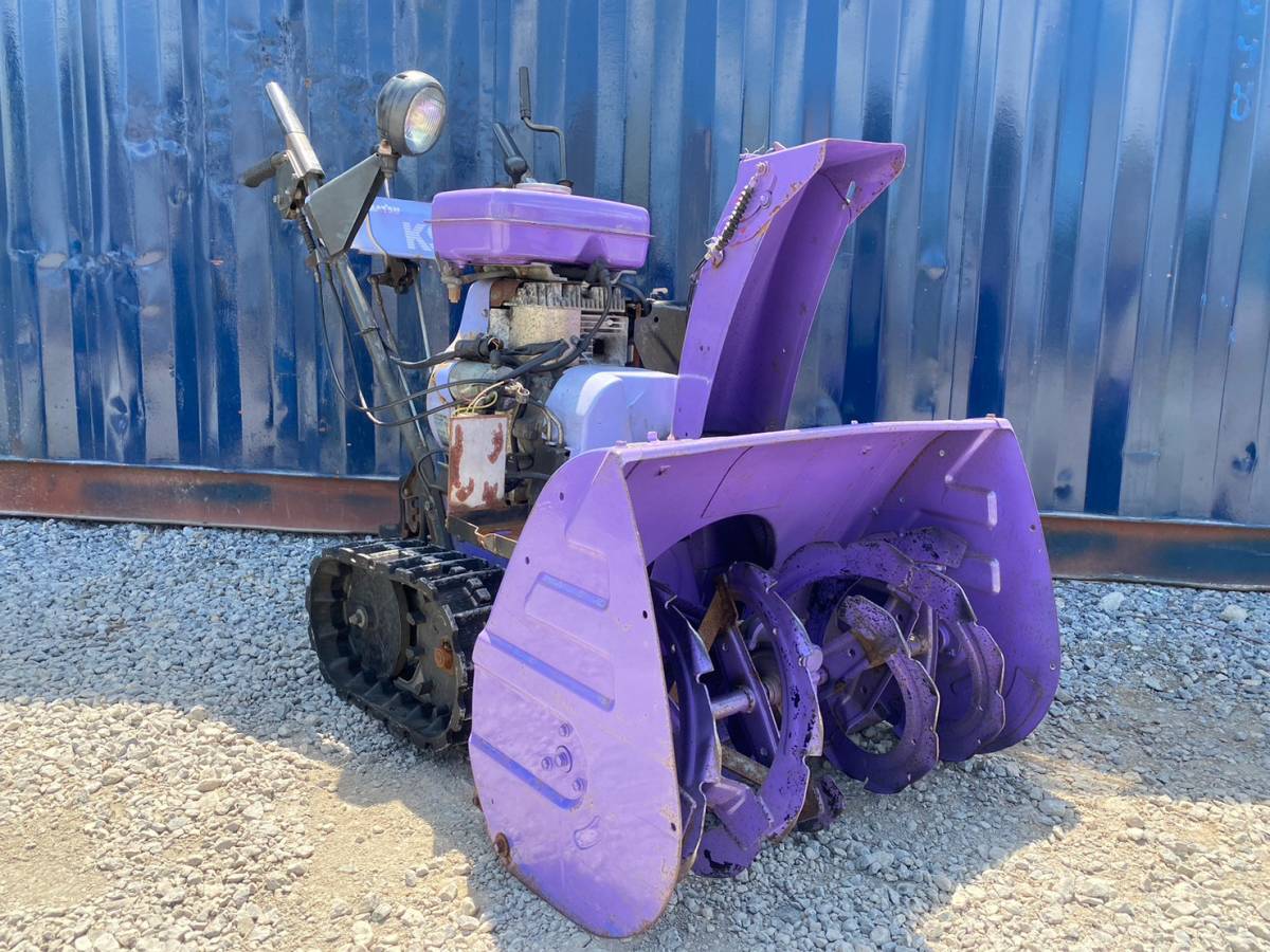 Yahoo!オークション - 除雪機 KOMATSU/コマツ KSS8S-5 セル付き Yahoo!オークション - 除雪機 KOMATSU/コマツ KSS8S-5 セル付き