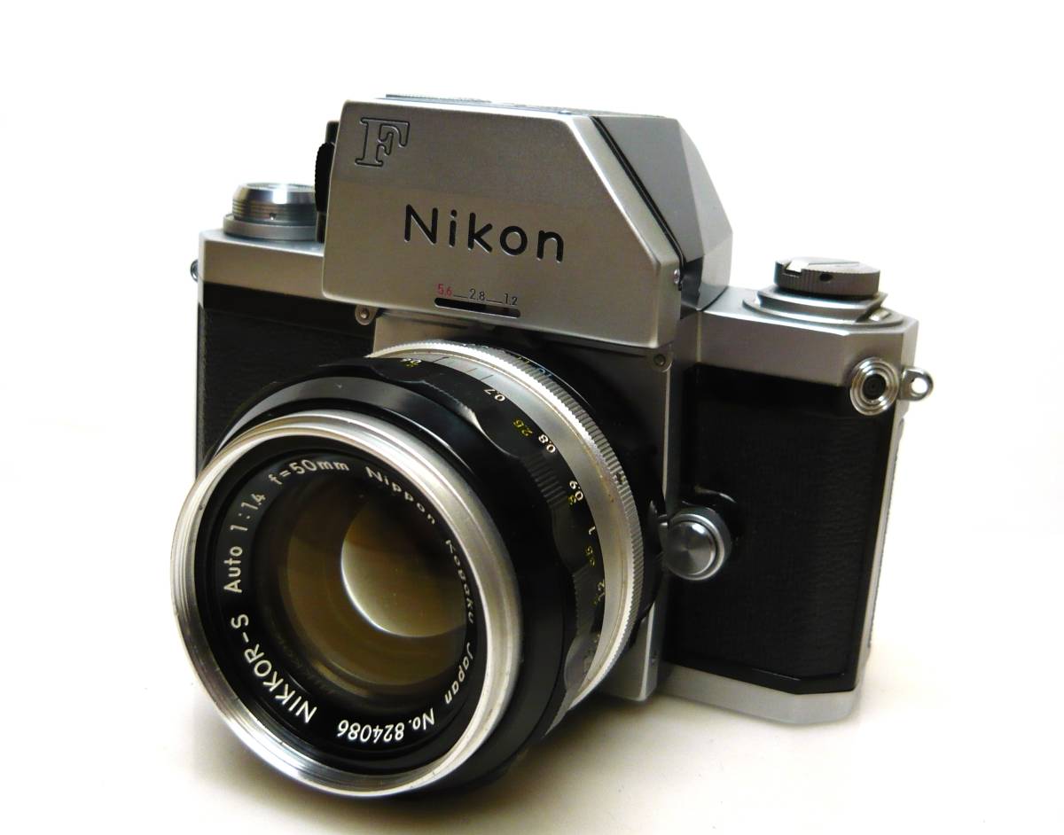 ★Nikon(ニコン)◆ F ・フォトミック FTnファインダー◆NIKKOR-S Auto 1:1.4 f=50mm●外観・良品