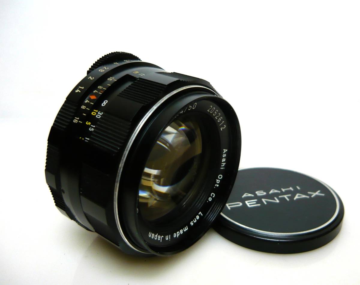 送料込】 ☆ペンタックス(PENTAX)◇ ○良品□M42マウント○ 1:1.4/50