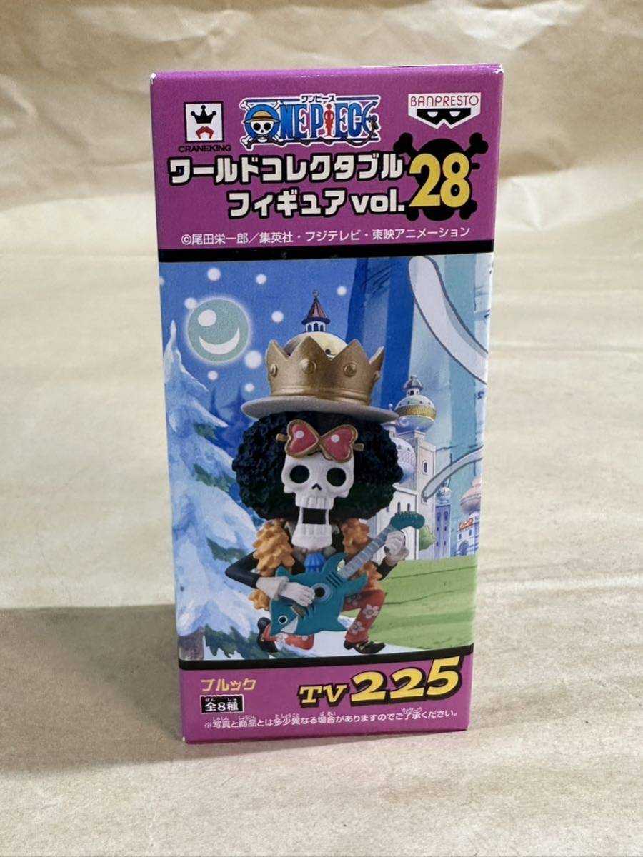 未開封 ワンピース ワールド コレクタブル フィギュア vol.28 ブルック 新世界 ONE PIECE_画像1