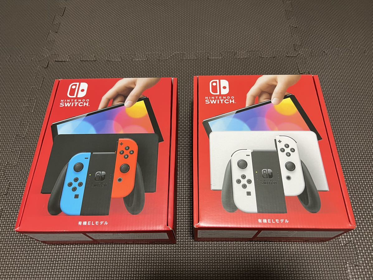 スイッチ】 Nintendo Switch - 任天堂スイッチ 本体 2台 (ネオンブルー