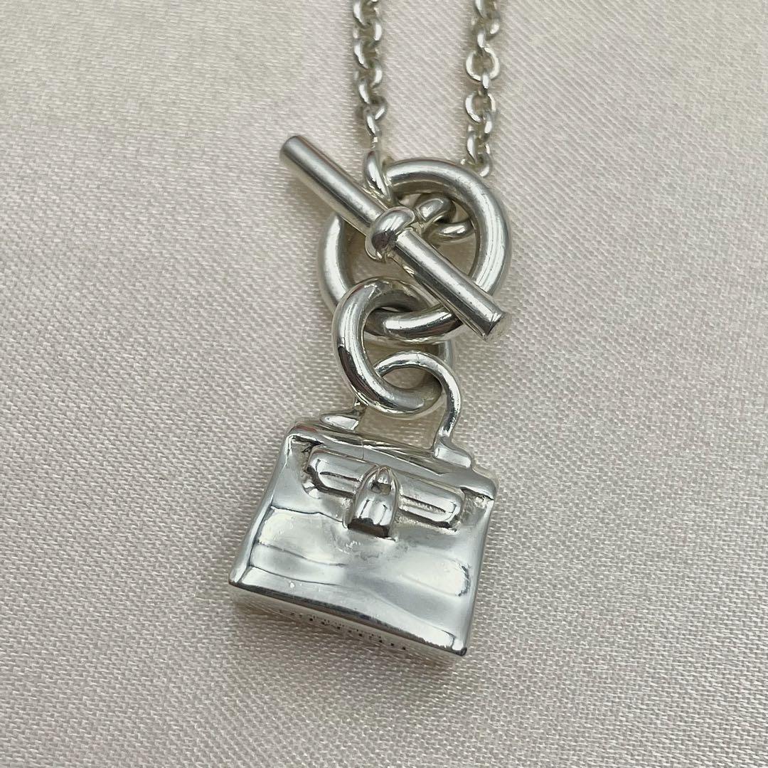 美品】HERMES エルメス ネックレス ケリーモチーフ SV925 | www