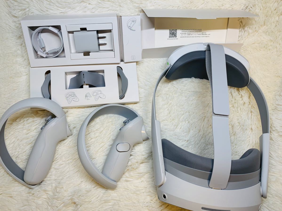 即日発送 超美品 PICO 4 256GB VR ヘッドセット (ピコ 4) | inmano.com.br