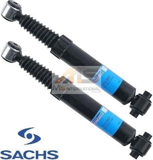 【M\'s】プジョー206 SW CC 1.4/1.6-8V 1.6-16V/2.0 (1998y-2012y) SACHS リアショック 左右 2本 ザックス ダンパー パーツ 313-051 313 051