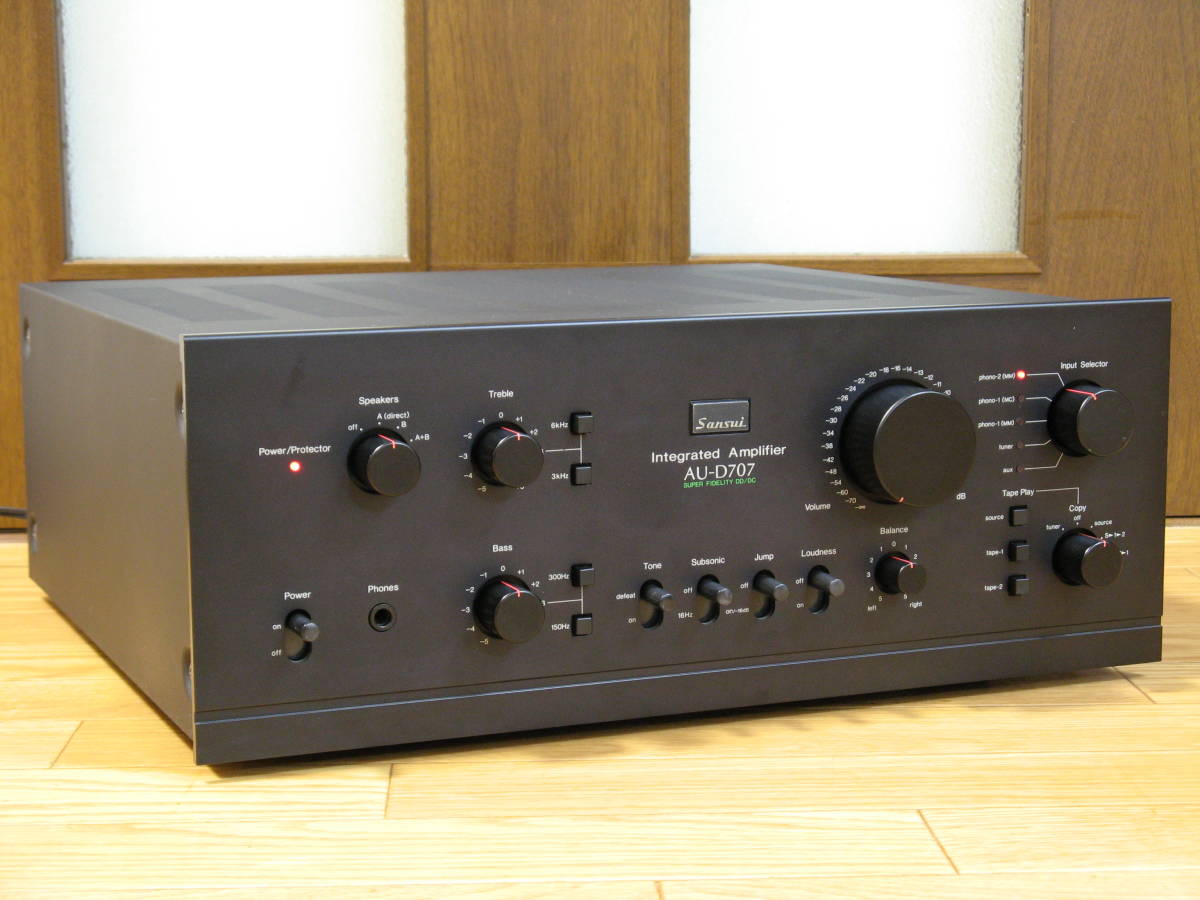 サンスイ SANSUI、 AU-D707 動作品/整備済み | normanhubbard.com