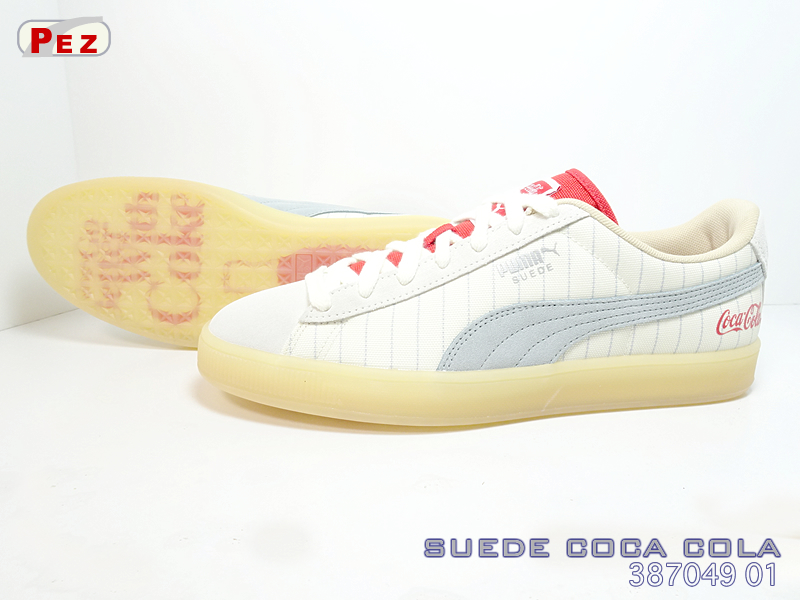 新しい到着 ■PUMA x Coca Cola■ スウェード コカコーラ (27.5cm) ■Ivory Glow-Slate■387049 01 27.5cm 新しい到着 ■PUMA x Coca Cola■ スウェード コカコーラ (27.5cm) ■Ivory Glow-Slate■387049 01 27.5cm