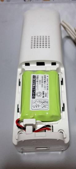 シャープ　コードレス増設子機　JD-KS17　充電器セット　白_画像5