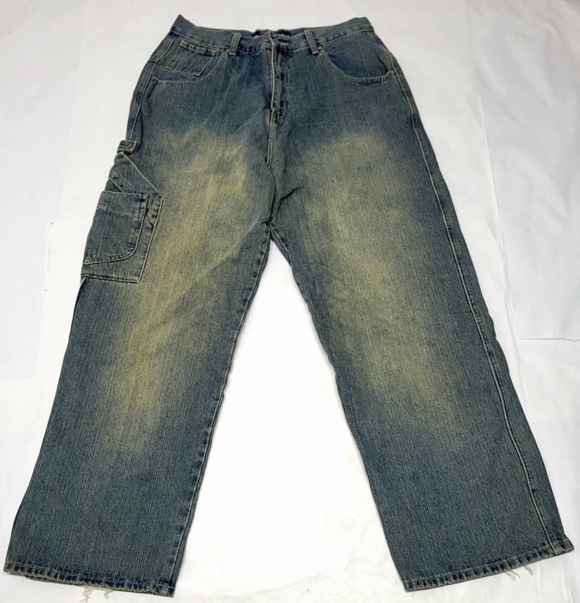 90s~ PHATFARM ファットファーム デニムバギーパンツ W34 デニム