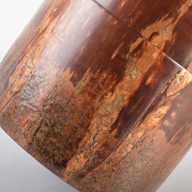伝統工芸士 大橋忠作 桜皮 樺細工 棗 共箱 M R5673 | www
