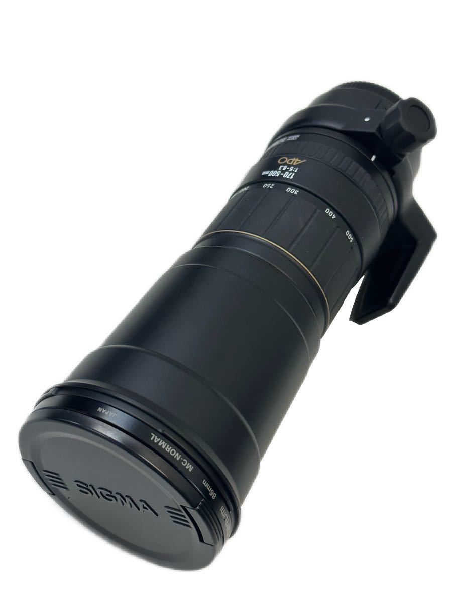 SIGMA シグマ APO 170-500mm 1:5-6.3 カメラレンズ 望遠レンズ