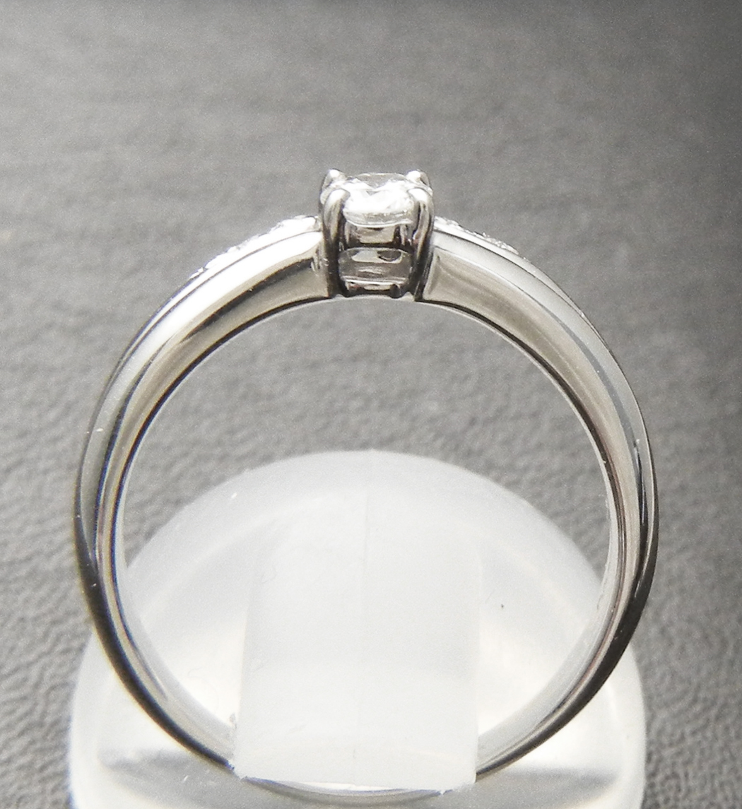 6月限定価格◇プラチナPt900 ダイヤ 0.18ct リング ダイヤモンド
