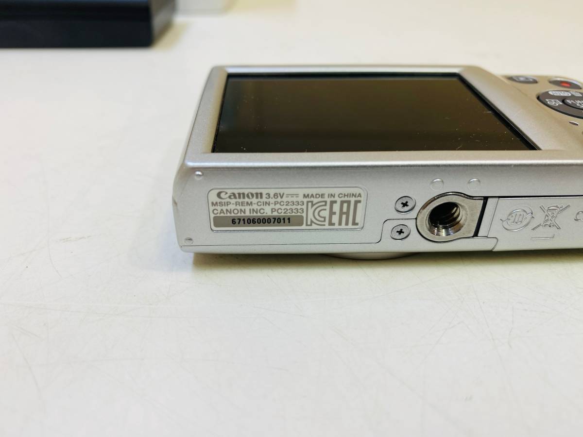 1円〜・動作確認済】Canon/キャノン IXY 200 PC2333 コンパクト