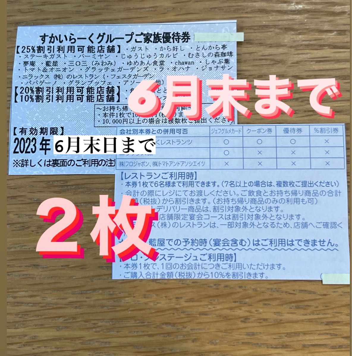 2021人気の すかいらーく 25%優待券6枚 7月末まで azuraftu.mg