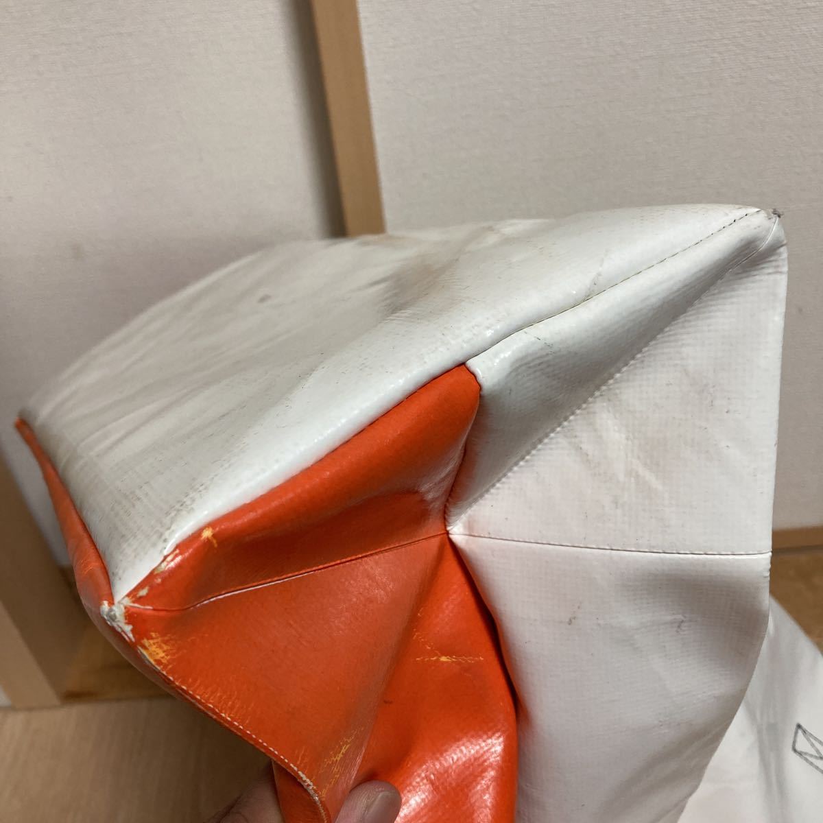 [ beautiful goods ]FREITAG MIAMI VICE freitag Miami vise orange / white tote bag 