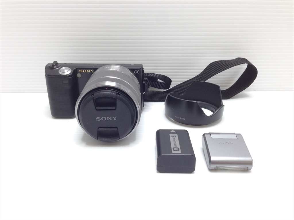 下松)SONY ソニー デジタル一眼カメラ α NEX-5 レンズ付き E 3.5-5.6