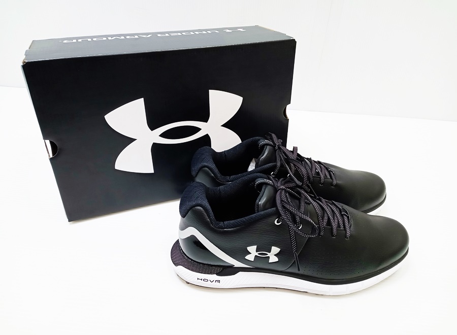 下松)【美品】Under Armour アンダーアーマー HOVR FADE 2 SL ゴルフ