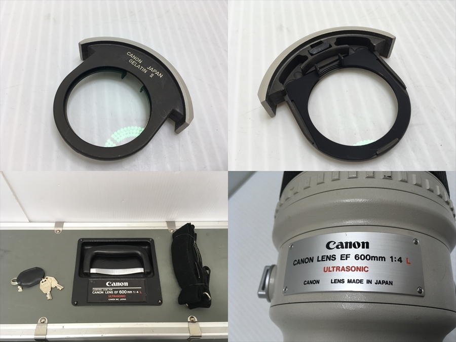 下松)Canon キヤノン 超望遠 レンズ EF600mm F4L ULTRA SONIC ハードケース付き 1638 ★F211024R03B HK24B_画像9