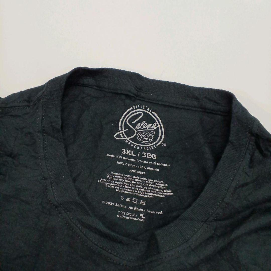 Selena Quintanilla ミュージックTシャツ バンドTシャツ 3XLサイズ 黒 mts0268 リユース ultramto_画像5