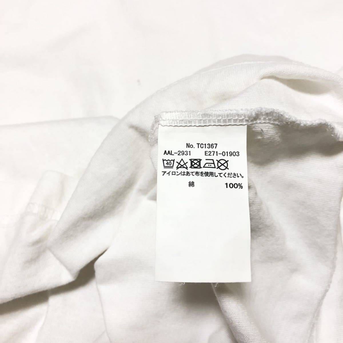 【送料360円】ALPHA INDUSTRIES アルファ 半袖Tシャツ 男性用 メンズ XLサイズ ミリタリー ロゴT CD271の画像7