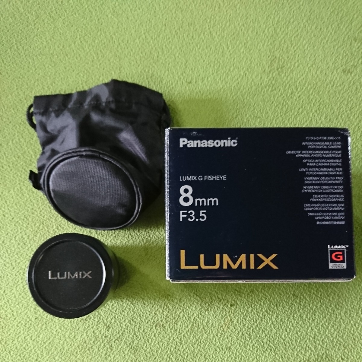 Panasonic LUMIX G FISHEYE 8mm F3.5 カメラ レンズ 現状販売品