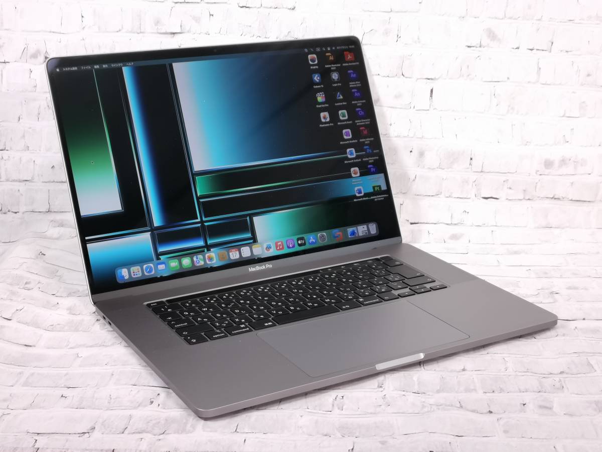 MacBook Pro 16.0-inch 2019年 / Core_i9 2.4GHz 32GB (大容量) SSD1TB