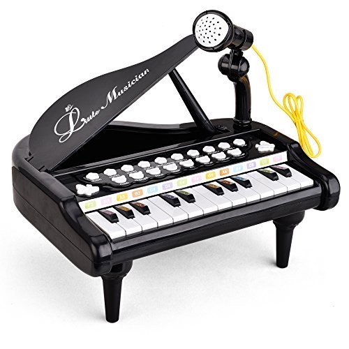toy piano with mike