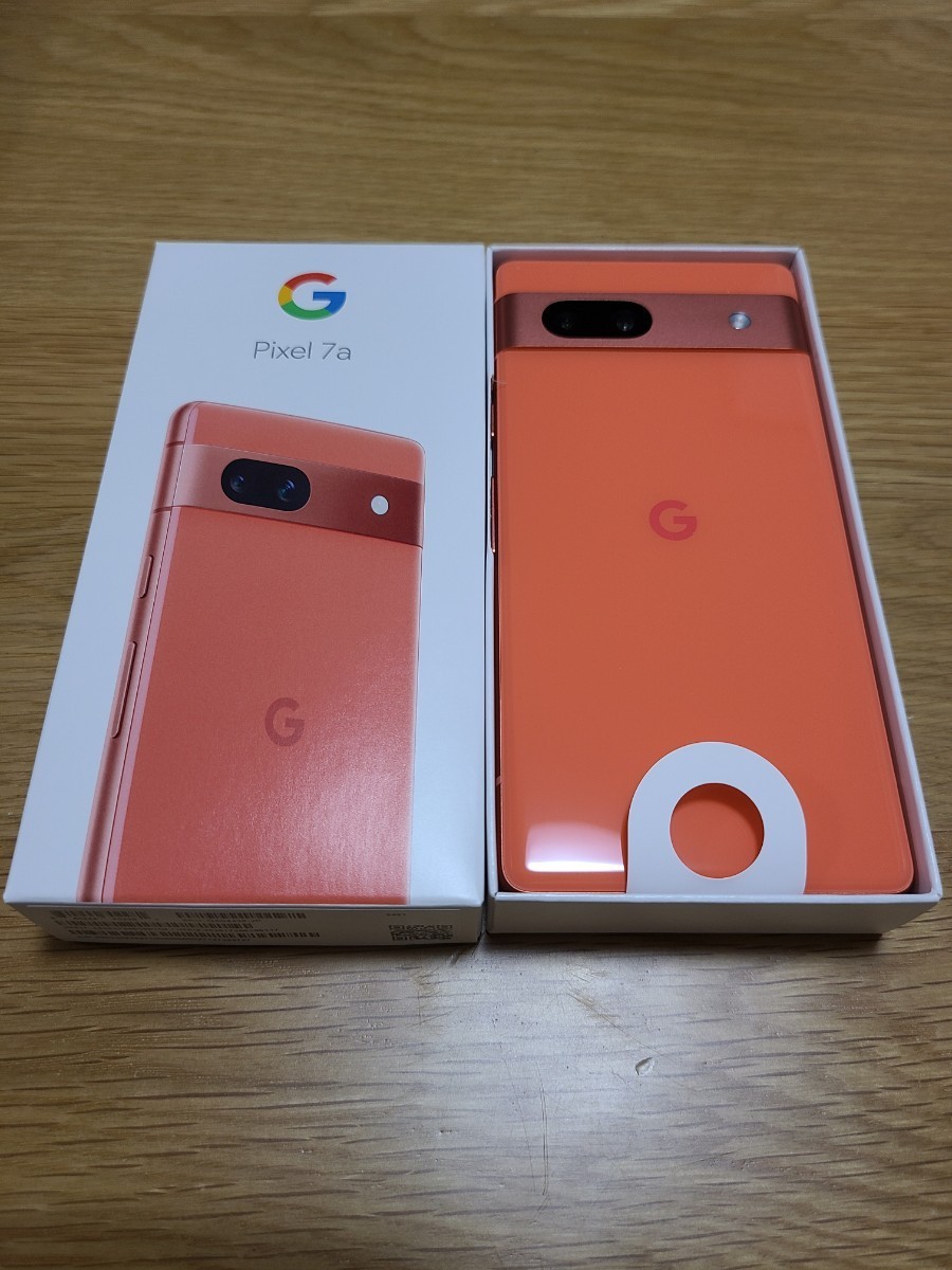 Google Pixel7a コーラル 新品未使用品 おまけつき グーグルピクセル