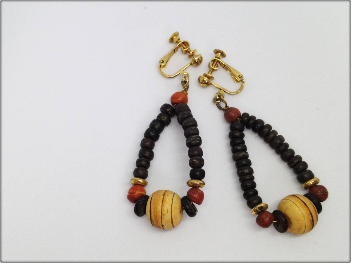* ethnic . atmosphere . pretty earrings * Asian miscellaneous goods ethnic Asian accessory *1417