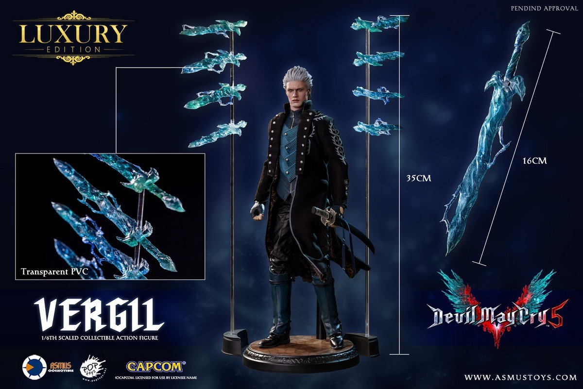 Asmus Toys 1/6 デビルメイクライ5 バージル (DMC V) DX.Ver 未開封新品 DMC500LUX Vergil フィギュア 検） ホットトイズ VERYCOOL_画像1