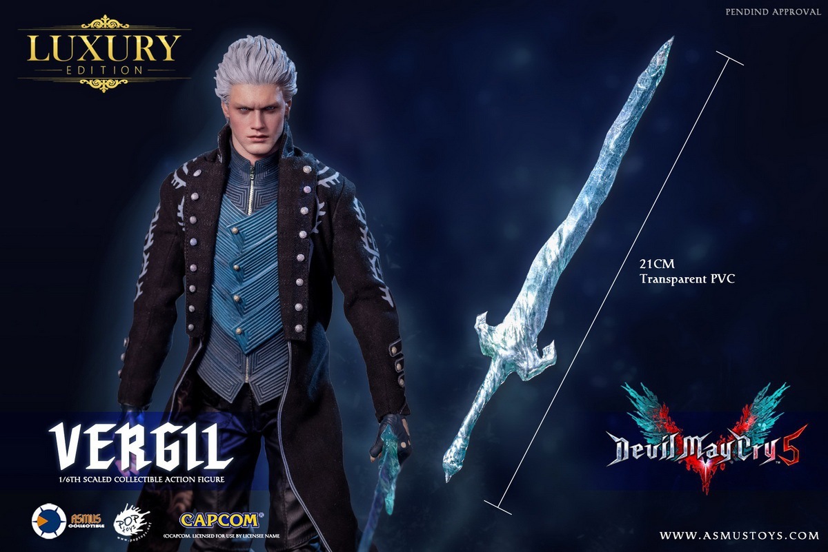 Asmus Toys 1/6 デビルメイクライ5 バージル (DMC V) DX.Ver 未開封新品 DMC500LUX Vergil フィギュア 検） ホットトイズ VERYCOOL_画像6