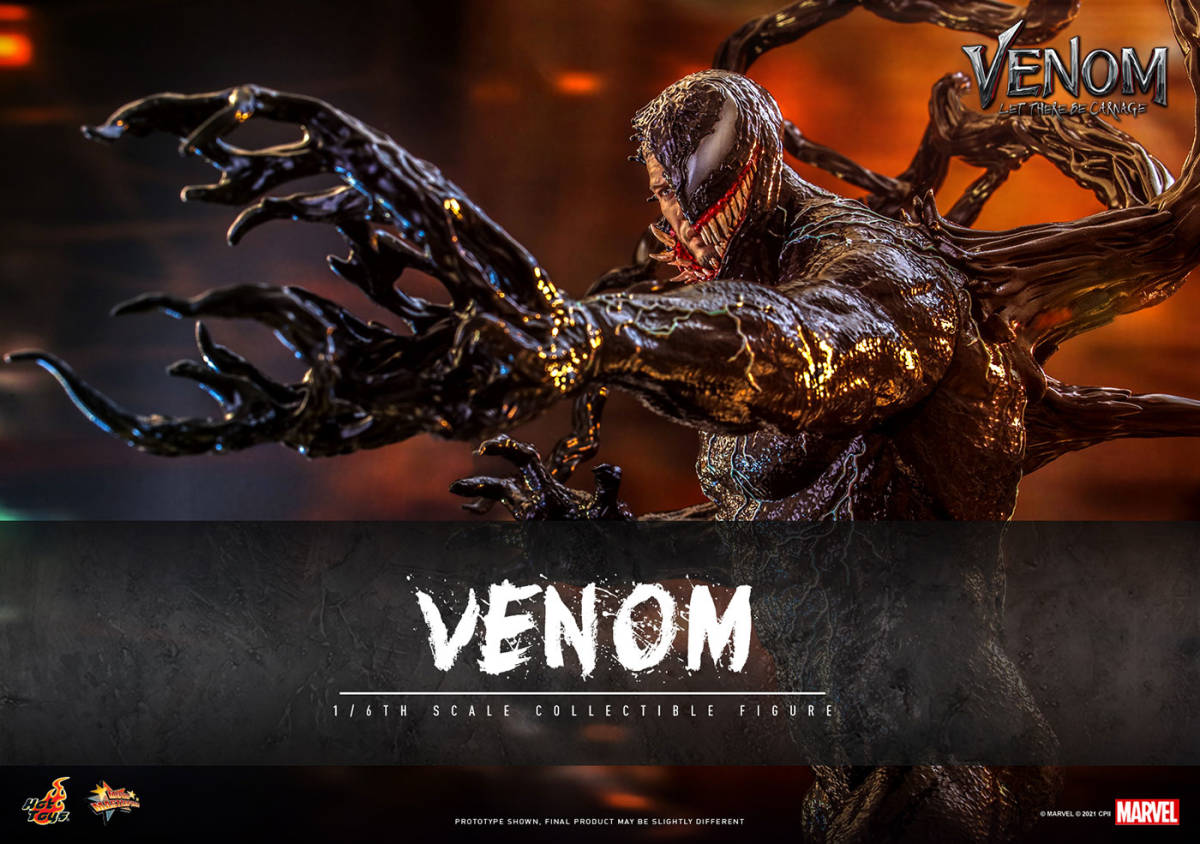 ホットトイズ 1/6 レット・ゼア・ビー・カーネイジ ヴェノム 2.0 未開封新品 MMS626 Venom Let There Be Carnage HOTTOYS_画像1