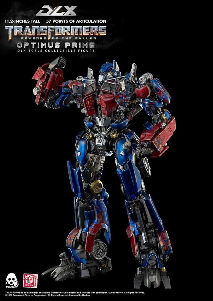 スリーゼロ トランスフォーマー リベンジ オプティマスプライム DLX 未