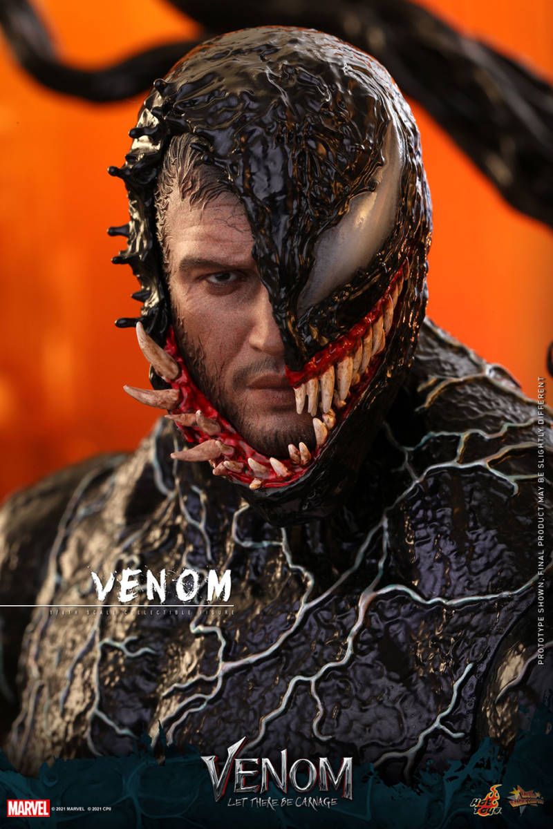 ホットトイズ 1/6 レット・ゼア・ビー・カーネイジ ヴェノム 2.0 未開封新品 MMS626 Venom Let There Be Carnage HOTTOYS_画像8