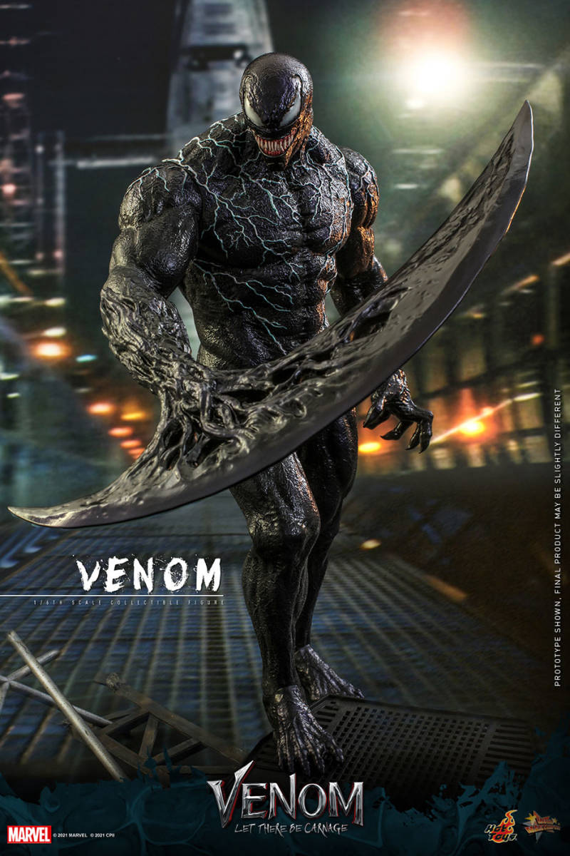 ホットトイズ 1/6 レット・ゼア・ビー・カーネイジ ヴェノム 2.0 未開封新品 MMS626 Venom Let There Be Carnage HOTTOYS_画像3