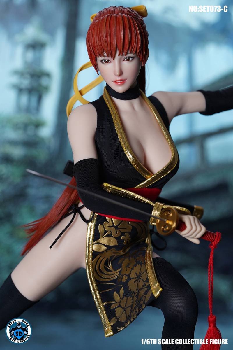 SUPER DUCK 1/6 DEAD OR ALIVE かすみ コスチューム-