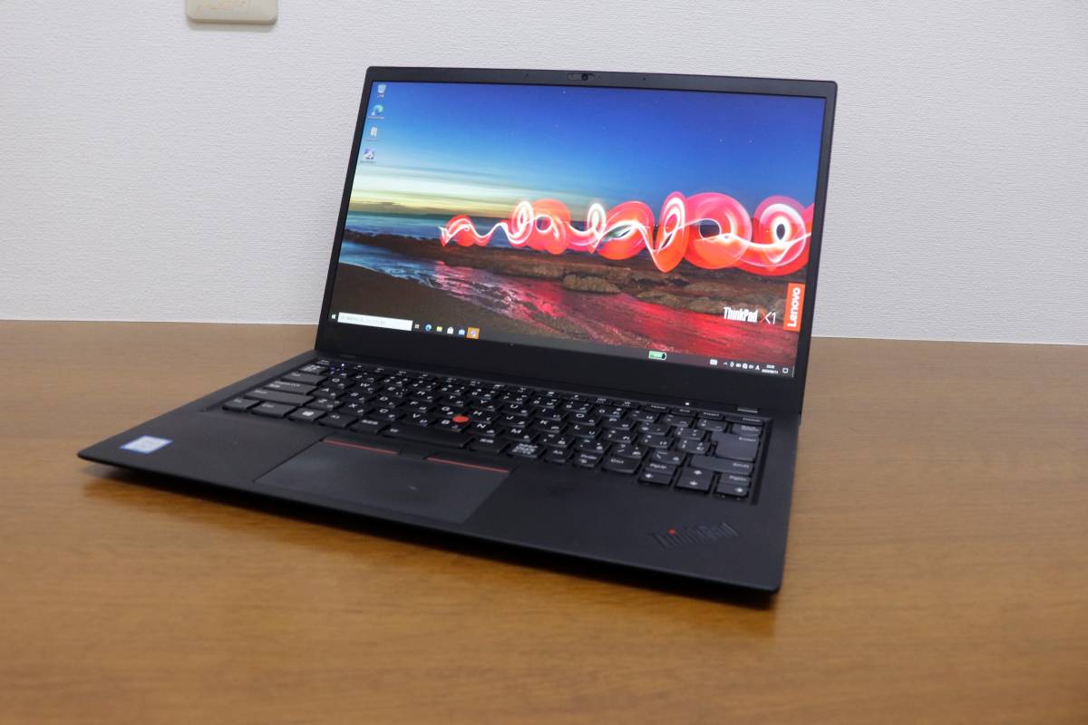 【動作保証】Lenovo X1 Carbon 2018◆第8世代 Core i5-8250U◆LTE対応/Office 2021/指紋認証[T03]