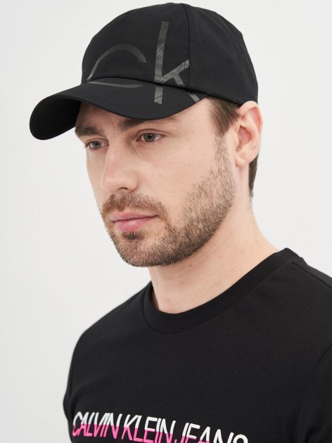  tag equipped abroad limitation euro model black Calvin Klein CK cap Calvin Klein Jeans Bb Cap