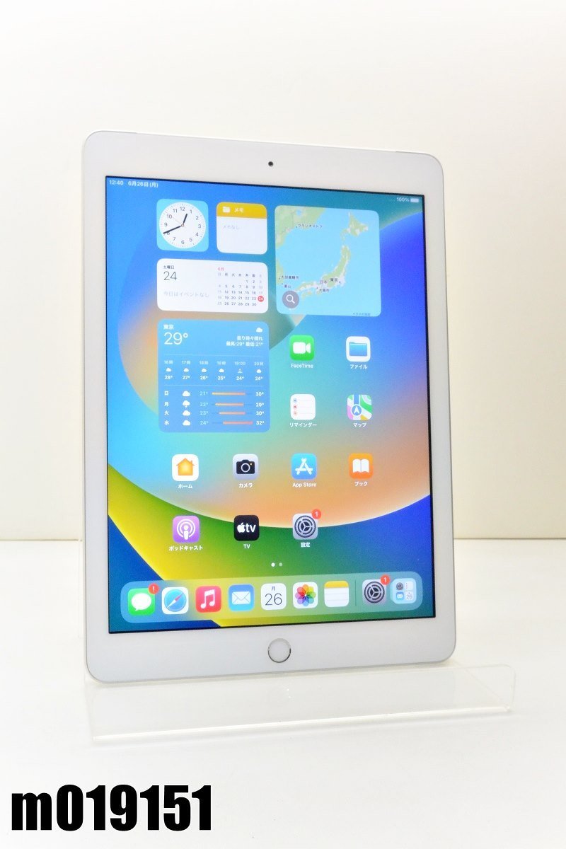 ベストセラー シルバー iPadOS16.5 32GB Wi-Fi+Cellular iPad5 Apple