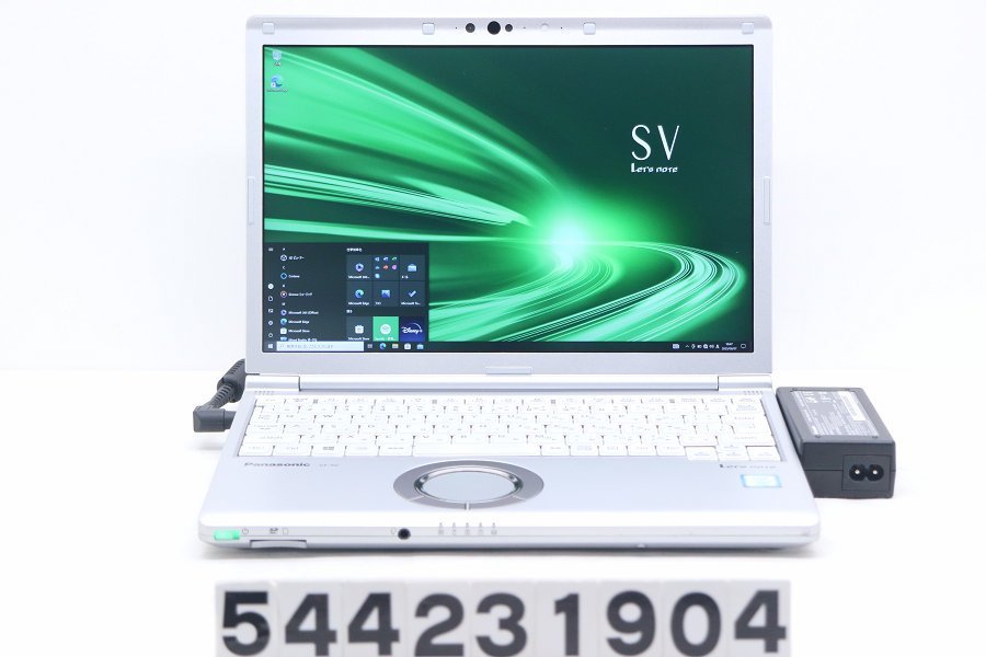 【本物保証】 Panasonic CF-SV8RDCVS 【544231904】 1.6GHz/8GB/256GB(SSD)/12.1W/WUXGA(1920x1200)/Win10 8365U i5 Core 12インチ～