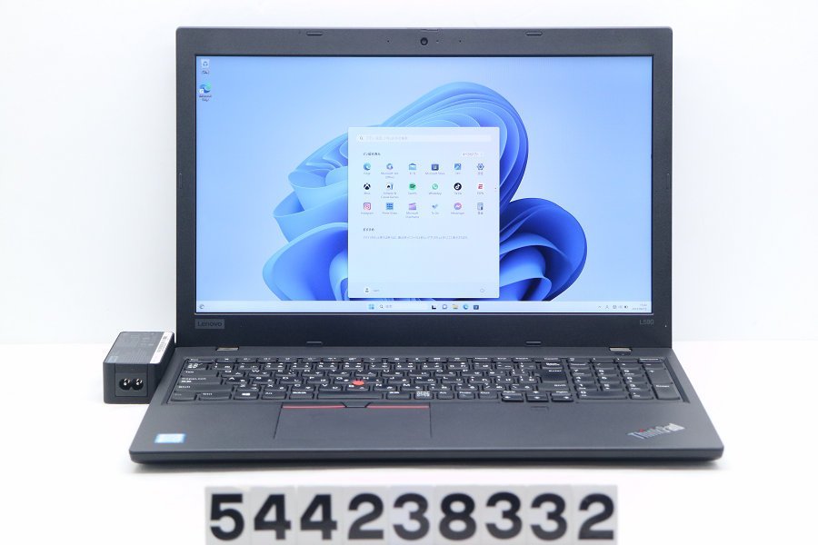 Lenovo ThinkPad L590 Core i5 8265U 1.6GHz/8GB/256GB(SSD)/15.6W/FHD(1920x1080)/Win11 キーボード難あり 【544238332】