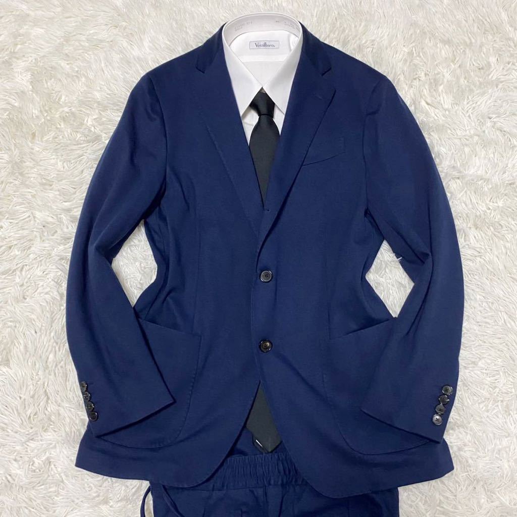 極美品 ラルディーニ【現行タグ】LARDINI スーツ セットアップ