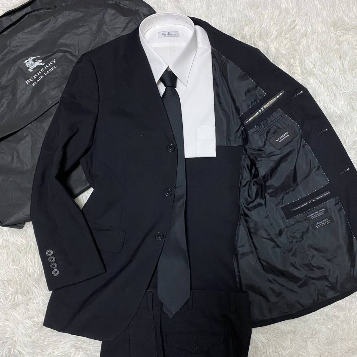 バーバリーブラックレーベル スリーピース BURBERRY BLACK LABEL