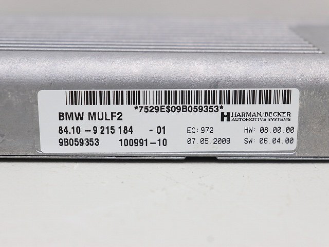 BMW 740i F01 7シリーズ 09年 KA30 MULF2 ハンズフリーチェンジエレクトロニクス コンピューター 84109215184 (在庫No:513881) (7254)_画像5