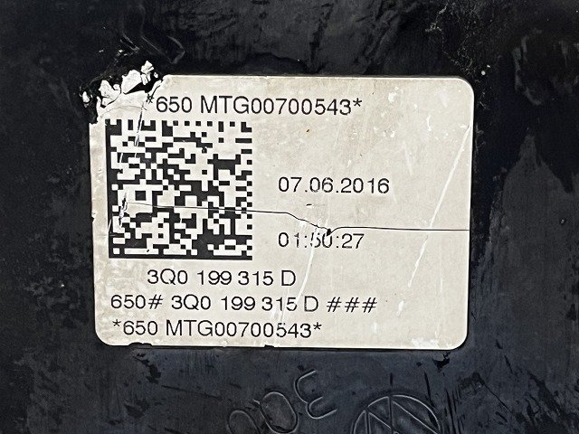 ★ VW ゴルフ オールトラック 5G 2017年 AUCJSF エンジンメンバー/キャリア 3Q0199315D (在庫No:A35838) (7468)_画像5