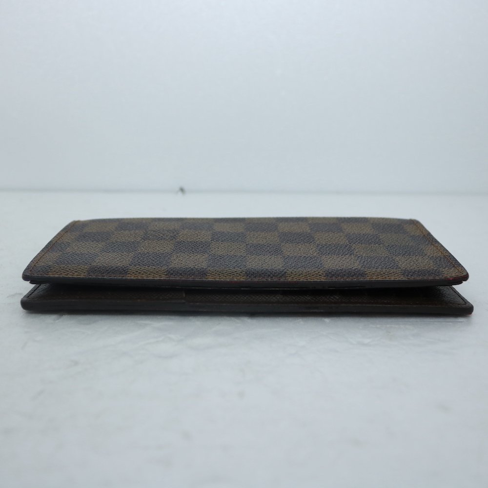 美品 LOUIS VUITTON/ルイヴィトン ダミエ ポルトフォイユ・ブラザ 二つ折り財布 長財布 N60017_画像5