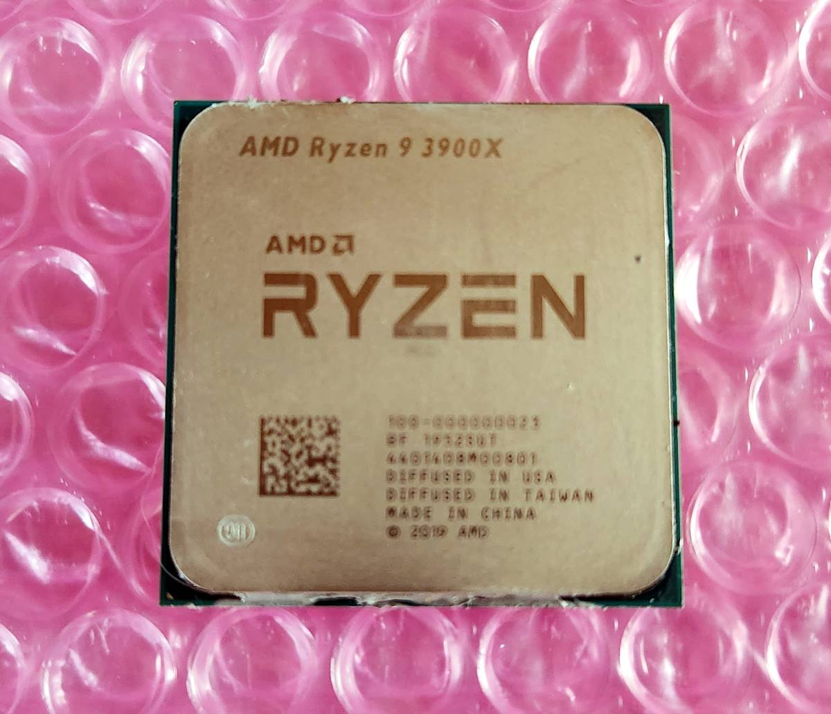 AMD Ryzen 9 3900X CPUのみ_画像1