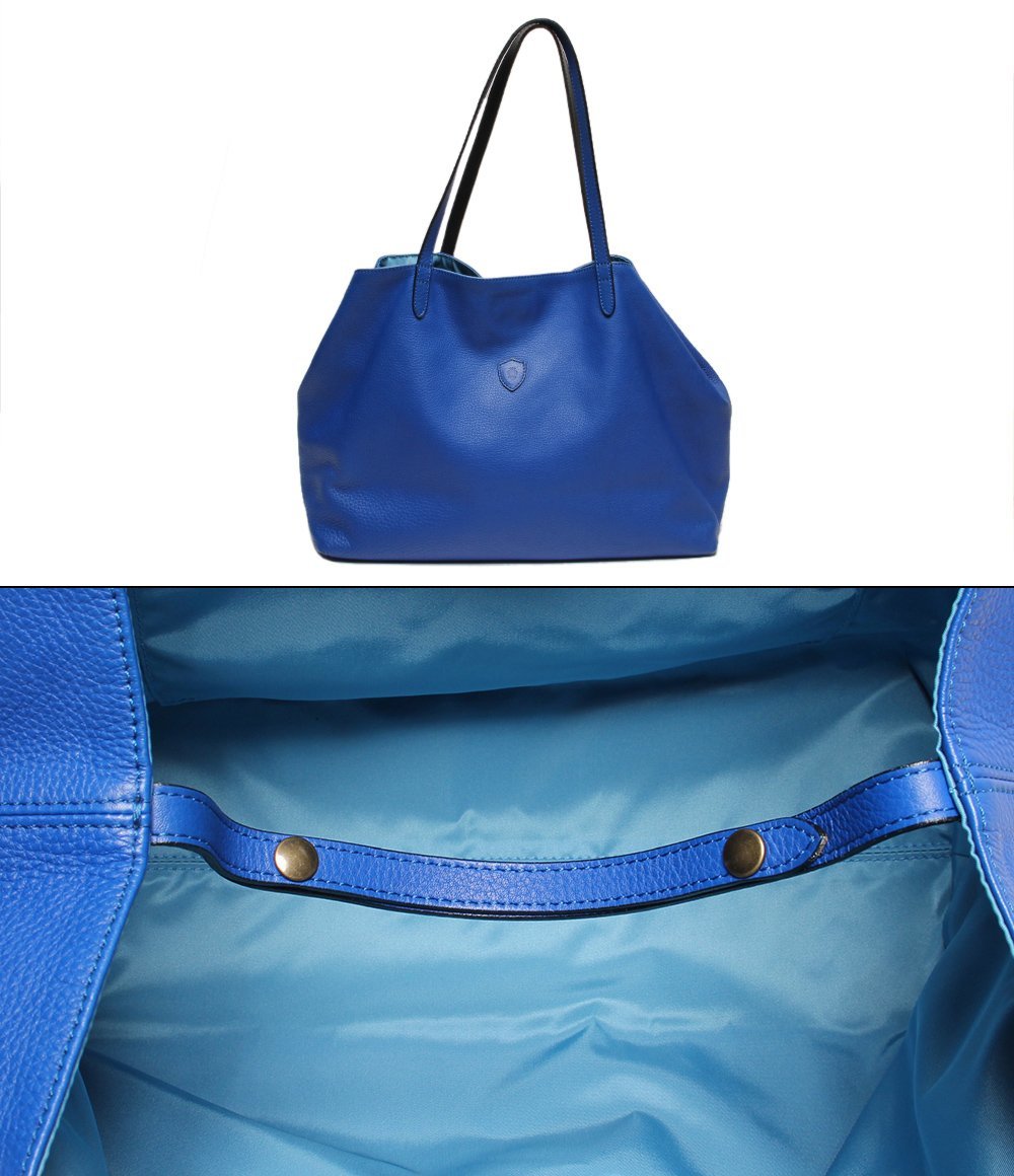 美品 フェリージ シュリンクレザートートバッグ 15/20/LD+DS