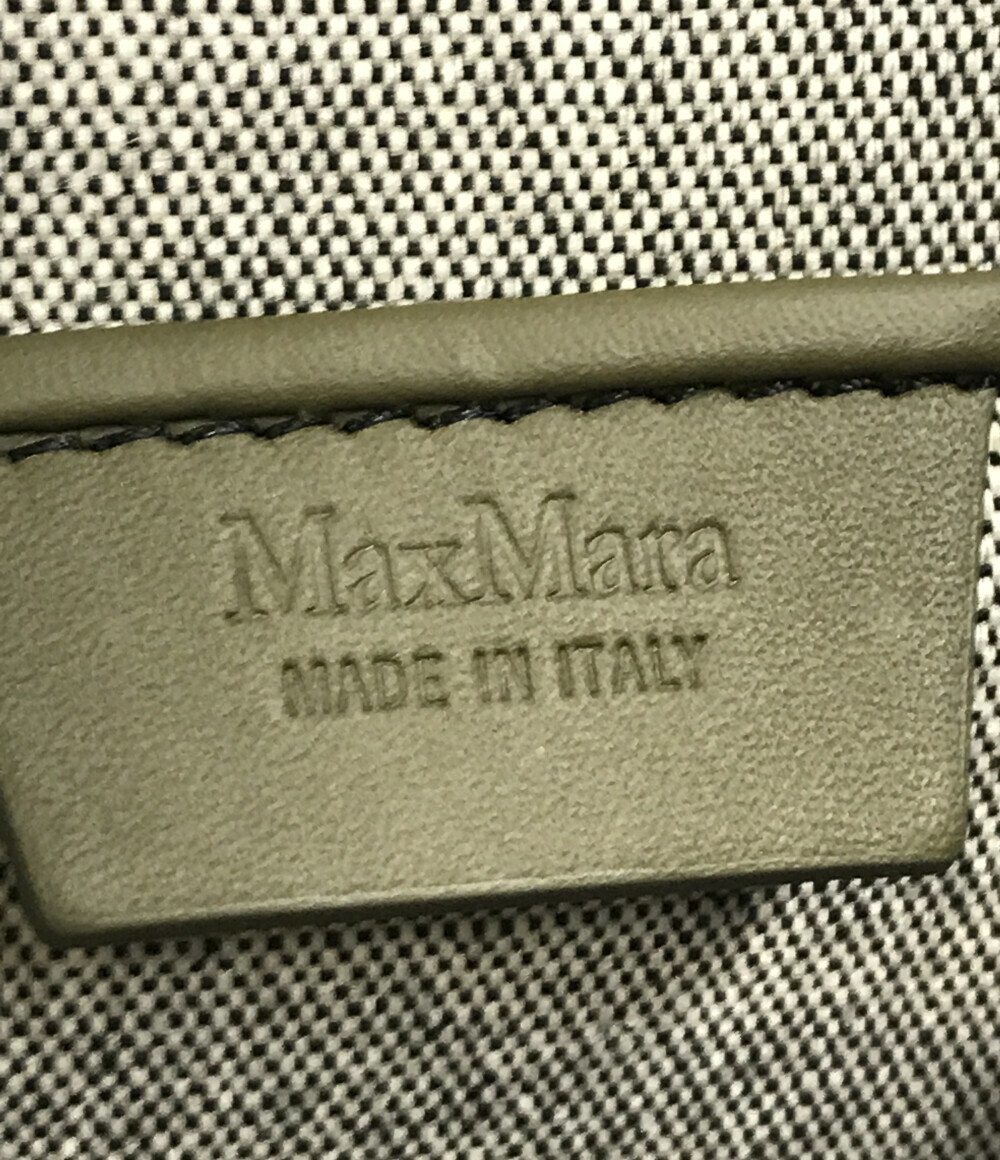 マックスマーラ ミニショルダーバッグ 斜め掛け 型押し レディース MAX MARA [0502]_画像4