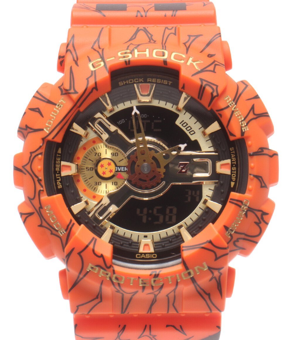 好きに G-SHOCK GA-110JDB ドラゴンボールZコラボ 腕時計 カシオ 美品