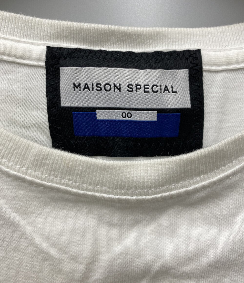 半袖Tシャツ フラワーハンドプリント オーバーサイズ クルーネック メンズ 00 S MAISON SPECIAL [1102]_画像3